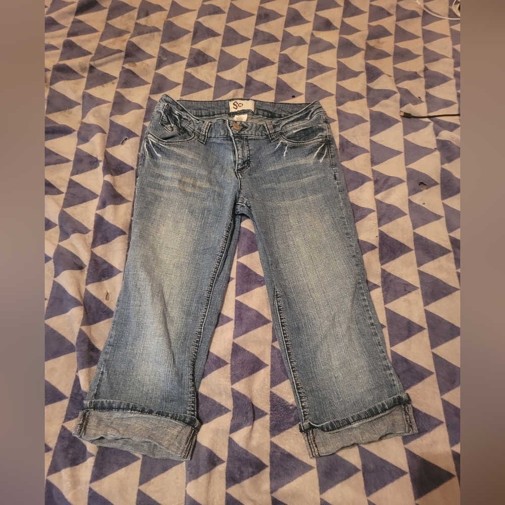 Juniors Blue jean, Capri pants